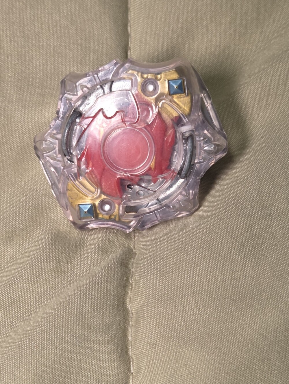 Beyblade Burst Battle Top Red Clear Energy Layer Hasbro